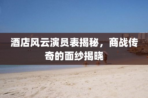 酒店风云演员表揭秘，商战传奇的面纱揭晓