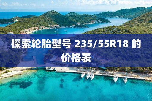 探索轮胎型号 235/55R18 的价格表
