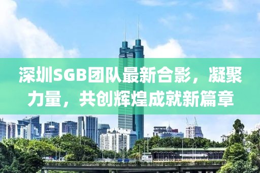 深圳SGB团队最新合影，凝聚力量，共创辉煌成就新篇章